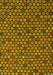 Machine Washable Abstract Yellow Modern Rug, wshabs5163yw