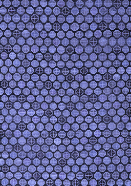 Abstract Blue Modern Rug, abs5163blu