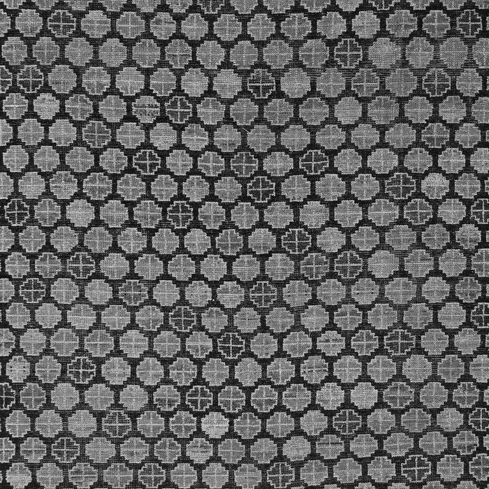 Machine Washable Abstract Gray Modern Rug, wshabs5163gry