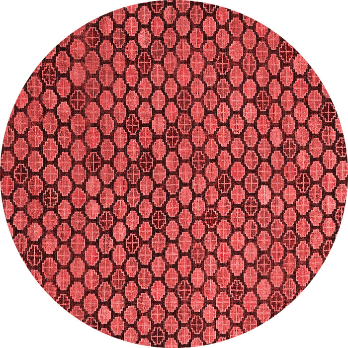 Machine Washable Abstract Red Modern Rug, wshabs5163red