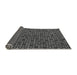 Sideview of Abstract Gray Modern Rug, abs5164gry