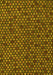 Abstract Yellow Modern Rug, abs5164yw