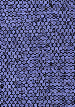 Abstract Blue Modern Rug, abs5164blu