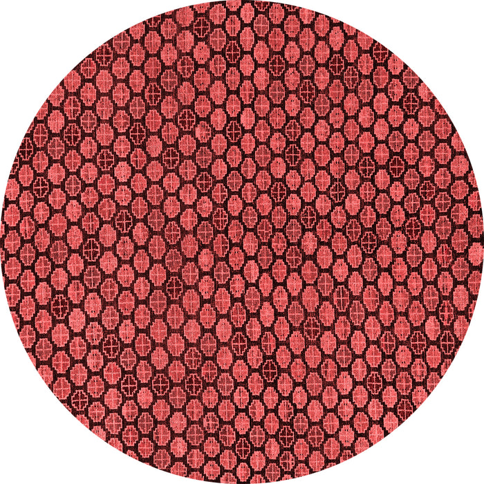 Machine Washable Abstract Red Modern Rug, wshabs5164red