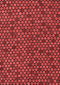 Abstract Red Modern Rug, abs5164red