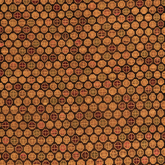 Machine Washable Abstract Orange Modern Area Rugs, wshabs5164org