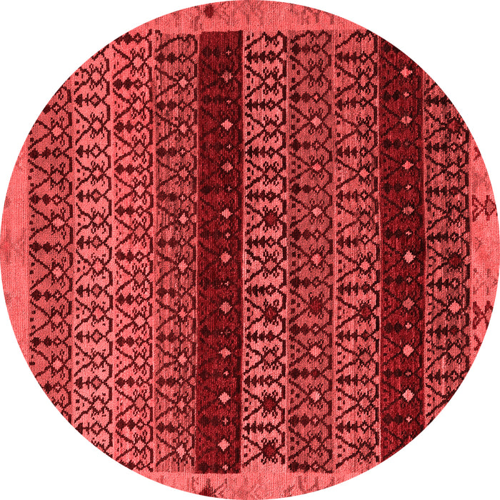 Machine Washable Abstract Red Modern Rug, wshabs5165red