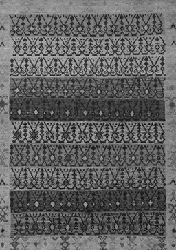 Abstract Gray Modern Rug, abs5165gry