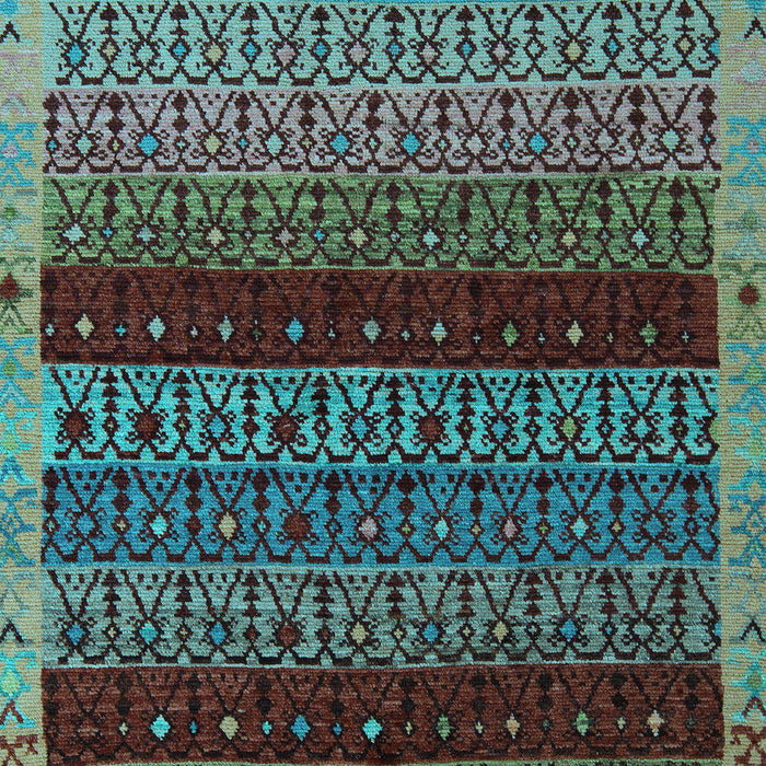 Machine Washable Abstract Light Blue Modern Rug, wshabs5165lblu