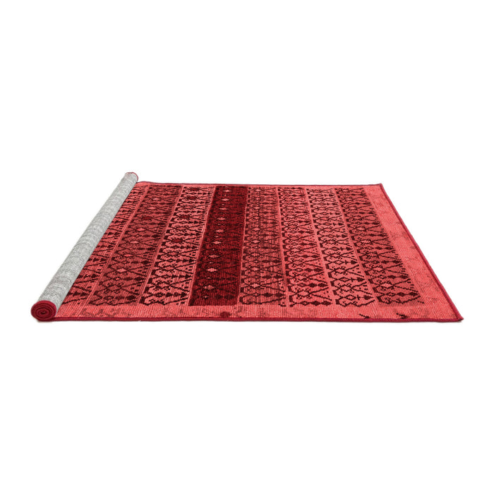 Modern Red Washable Rugs