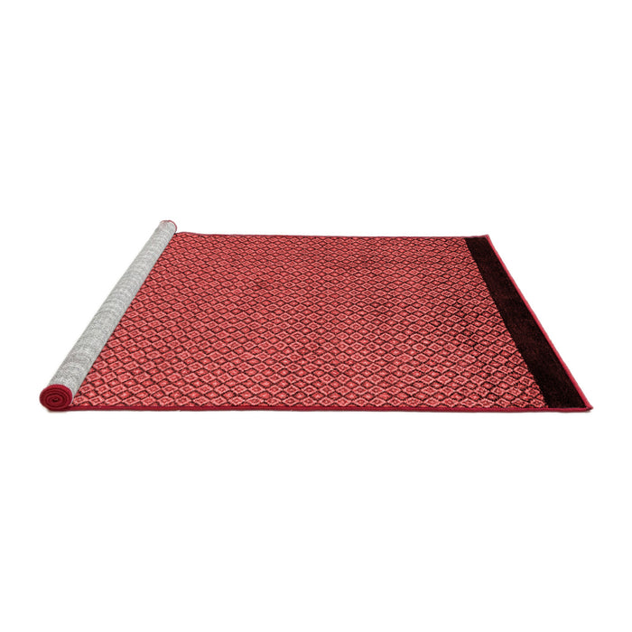 Modern Red Washable Rugs