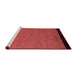 Modern Red Washable Rugs