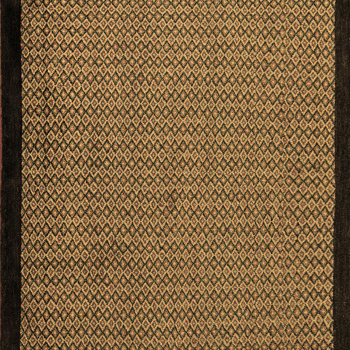 Square Machine Washable Abstract Brown Modern Rug, wshabs5166brn