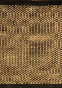 Abstract Brown Modern Rug, abs5166brn