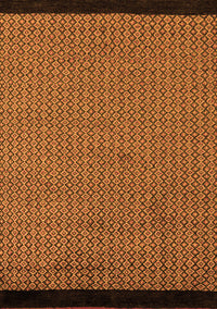 Abstract Orange Modern Rug, abs5166org