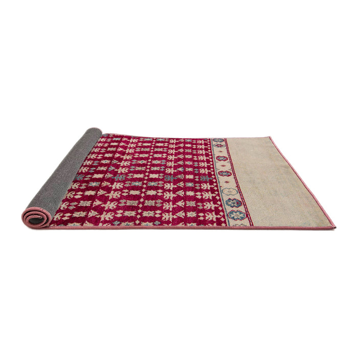 Sideview of Abstract Brown Modern Rug, abs5167
