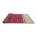 Sideview of Abstract Brown Modern Rug, abs5167