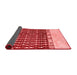 Abstract Red Modern Area Rugs