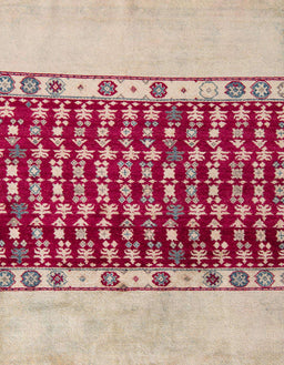 Machine Washable Abstract Brown Rug, wshabs5167