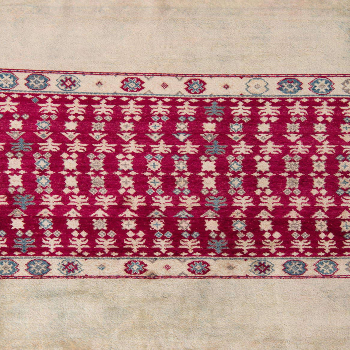 Square Abstract Brown Modern Rug, abs5167