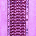 Square Abstract Purple Modern Rug, abs5167pur