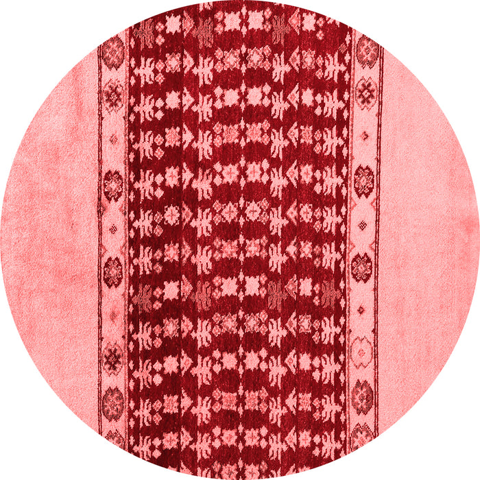Abstract Red Modern Rug, abs5167red
