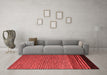 Modern Red Washable Rugs