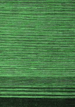 Abstract Emerald Green Modern Rug, abs5168emgrn