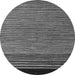 Round Abstract Gray Modern Rug, abs5168gry