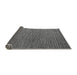 Sideview of Abstract Gray Modern Rug, abs5168gry