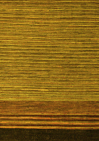 Abstract Yellow Modern Rug, abs5168yw