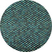 Round Machine Washable Abstract Light Blue Modern Rug, wshabs5169lblu