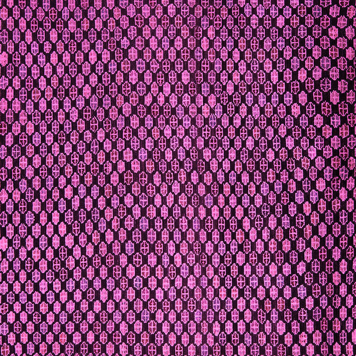 Square Abstract Pink Modern Rug, abs5169pnk