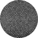 Round Abstract Gray Modern Rug, abs5169gry