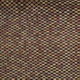 Square Machine Washable Abstract Orange Brown Rug, wshabs5169