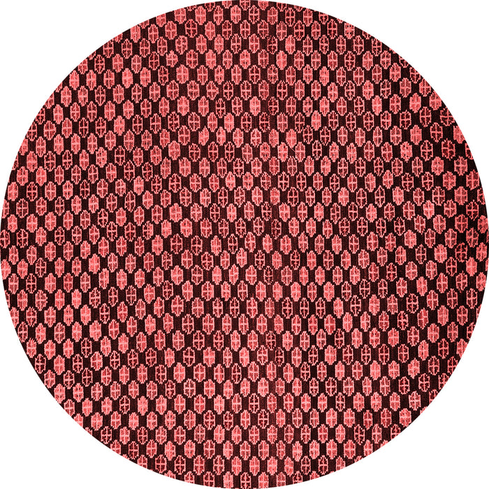 Machine Washable Abstract Red Modern Rug, wshabs5169red