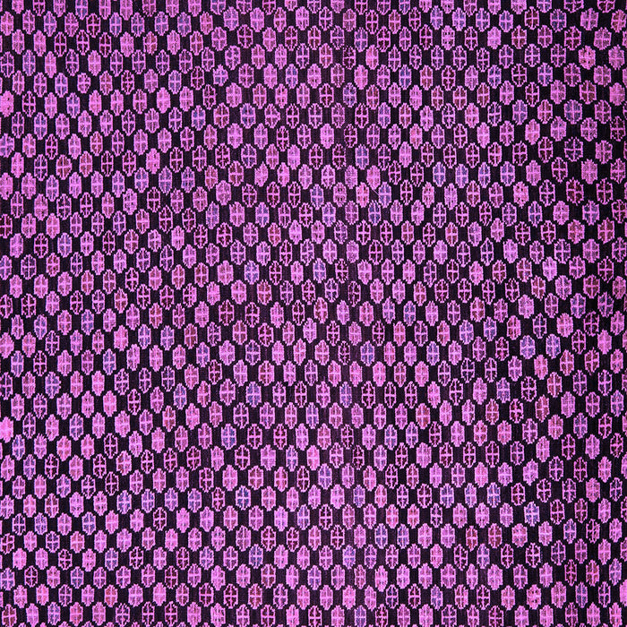 Square Abstract Purple Modern Rug, abs5169pur