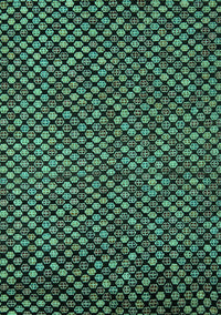 Abstract Turquoise Modern Rug, abs5169turq