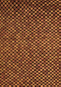 Abstract Orange Modern Rug, abs5169org