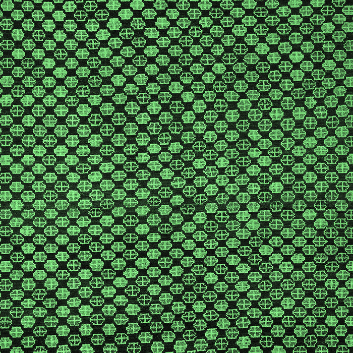 Abstract Emerald Green Modern Rug, abs5169emgrn