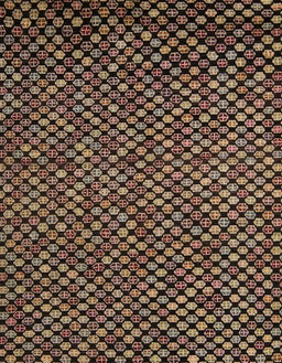 Abstract Orange Brown Modern Rug, abs5169