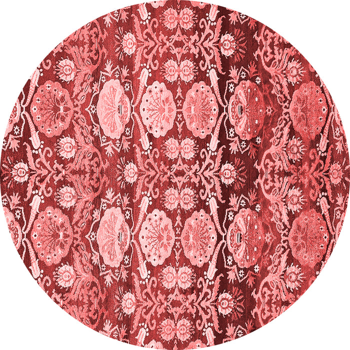 Abstract Red Modern Rug, abs516red