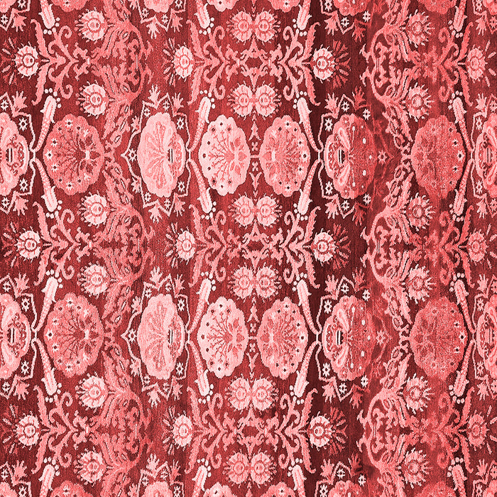 Machine Washable Abstract Red Modern Rug, wshabs516red