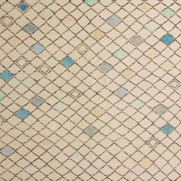 Square Abstract Camel Brown Solid Rug, abs5170