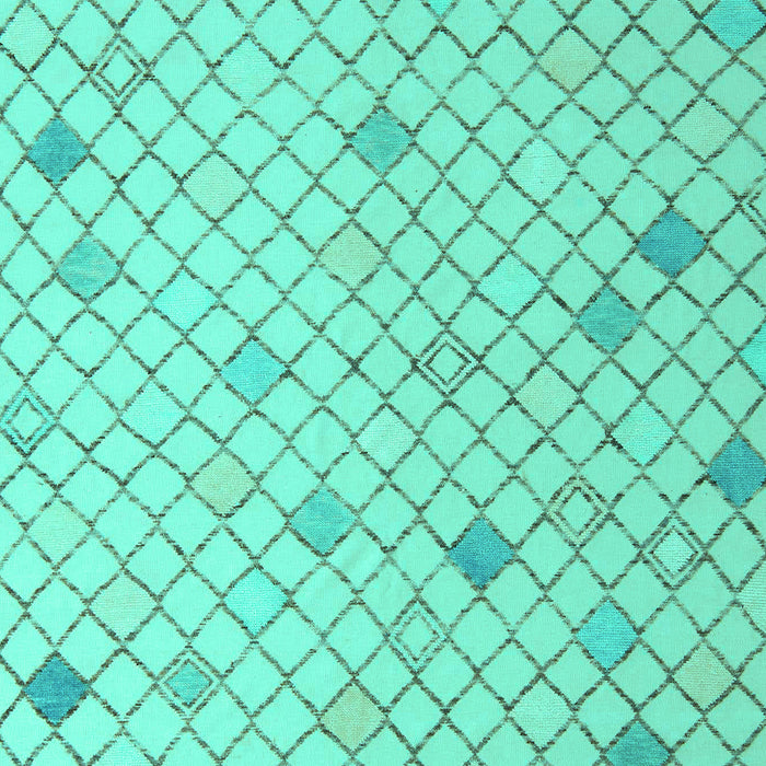 Solid Turquoise Modern Rug, abs5170turq
