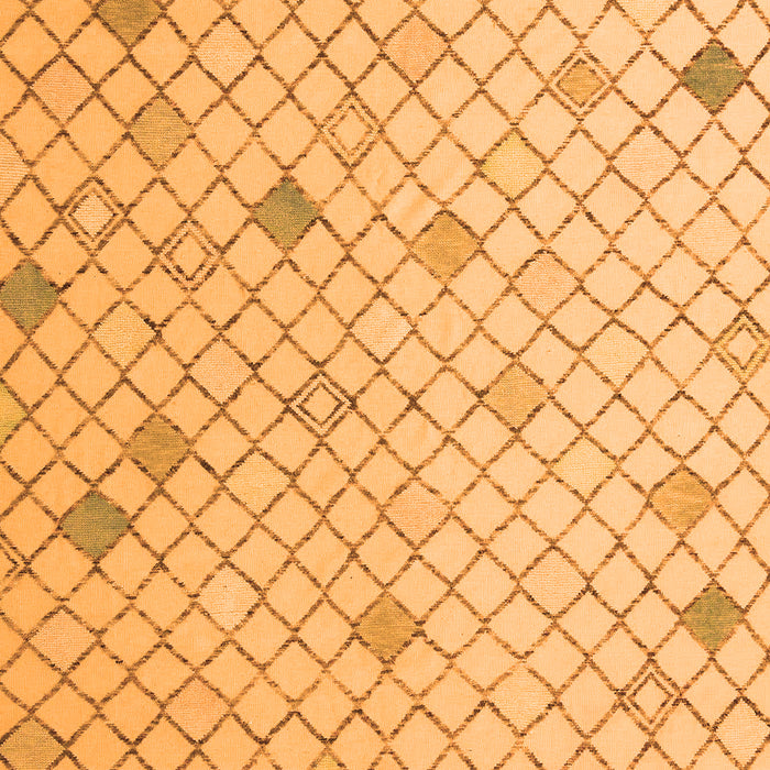 Solid Orange Modern Rug, abs5170org