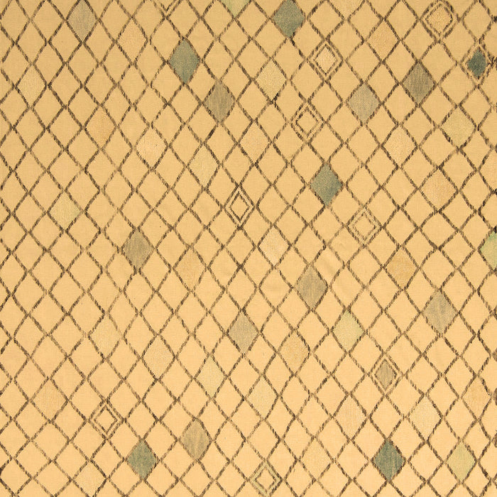 Square Machine Washable Solid Brown Modern Rug, wshabs5170brn