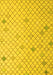 Solid Yellow Modern Rug, abs5170yw