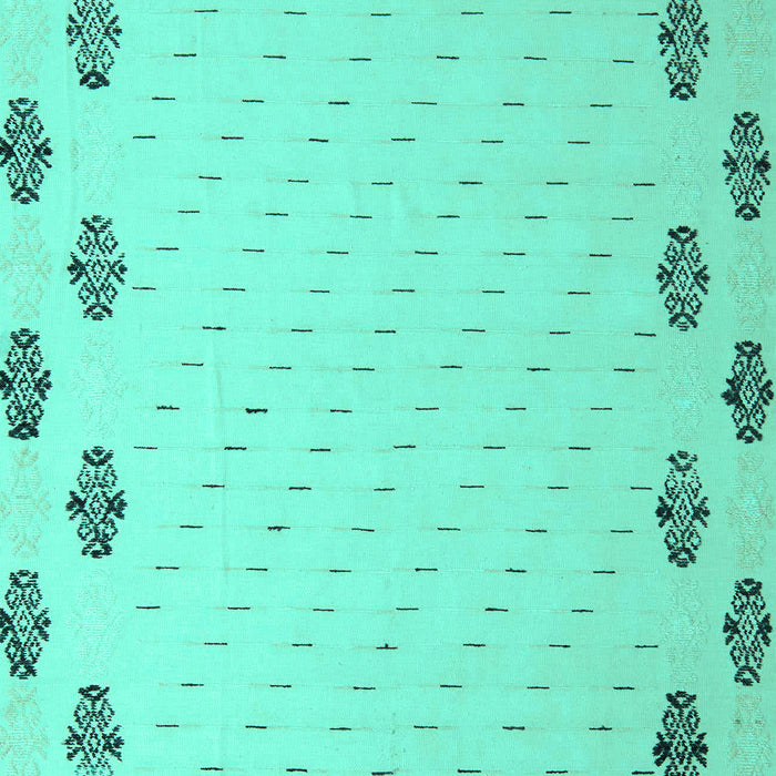 Solid Turquoise Modern Rug, abs5171turq