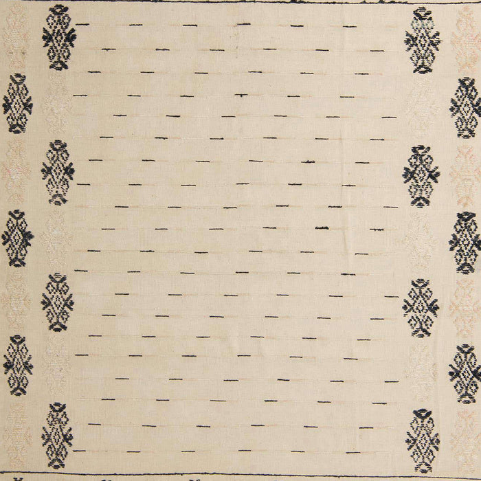 Machine Washable Abstract Deep Peach Orange Rug, wshabs5171